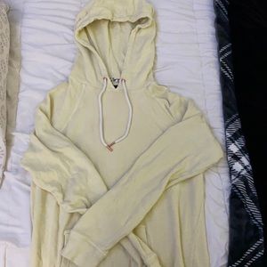 Yellow volcom hoodie